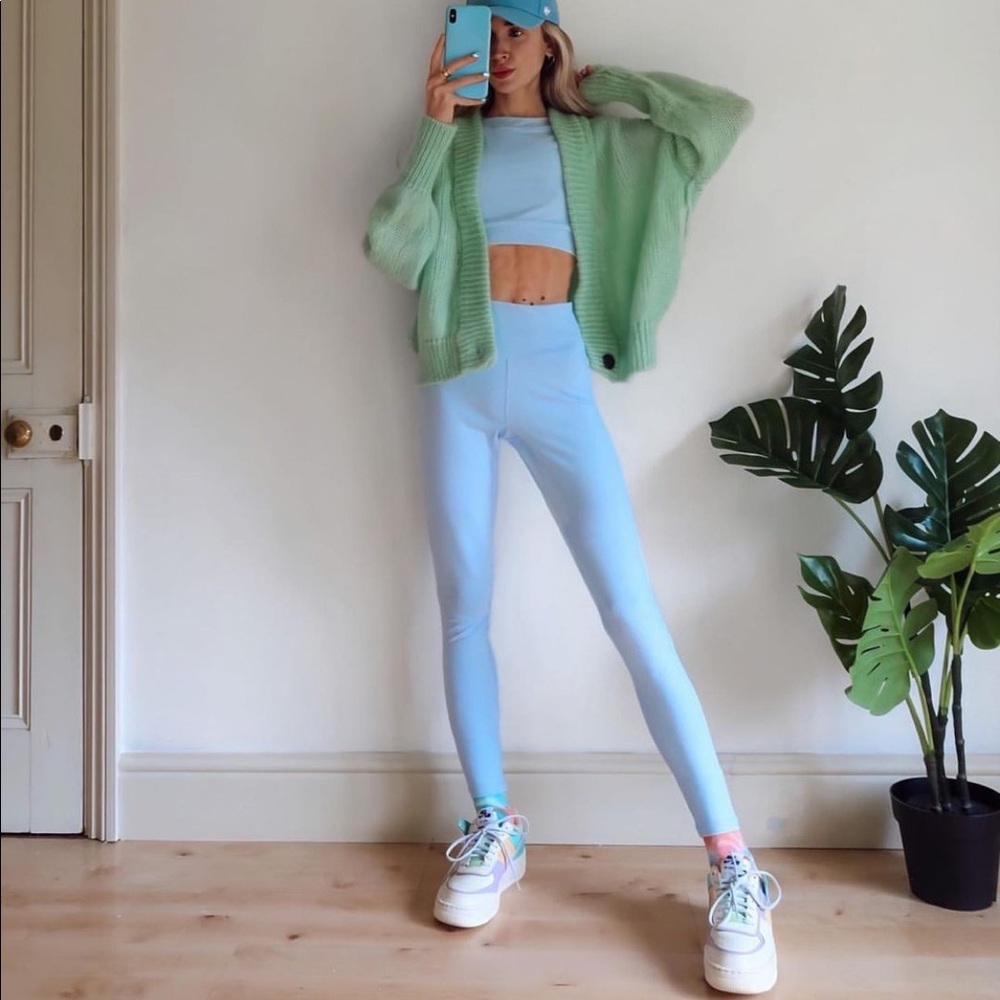 Saski Collection Light Blue Leggings